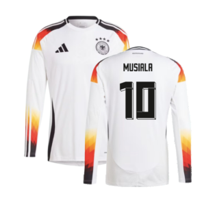 2024-2025 Germany Long Sleeve Home Shirt (Musiala 10)