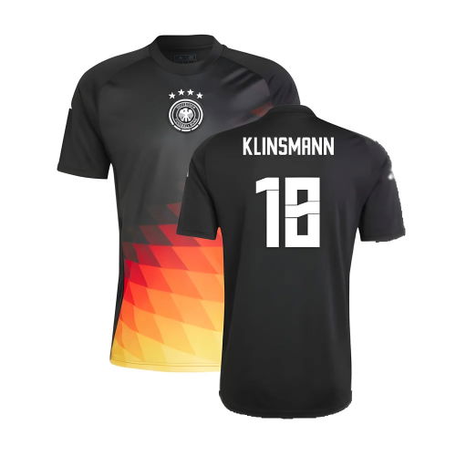 2024-2025 Germany Pre-Match Shirt (Black) (Klinsmann 18)