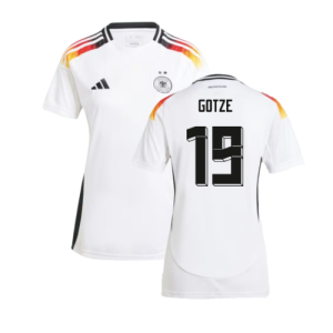 2024-2025 Germany Womens Home Shirt W2 (Ladies) (Gotze 19)