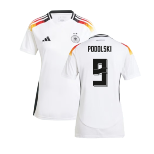 2024-2025 Germany Womens Home Shirt W2 (Ladies) (Podolski 9)