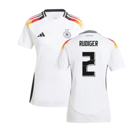 2024-2025 Germany Womens Home Shirt W2 (Ladies) (Rudiger 2)
