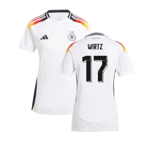 2024-2025 Germany Womens Home Shirt W2 (Ladies) (Wirtz 17)