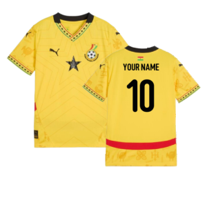 2024-2025 Ghana Away Shirt (Kids)