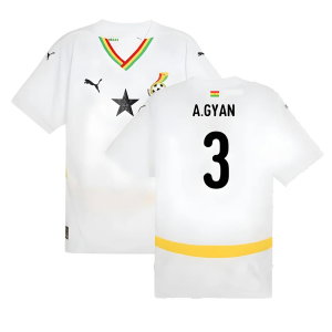 2024-2025 Ghana Home Shirt (A.Gyan 3)