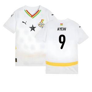 2024-2025 Ghana Home Shirt (Kids) (Ayew 9)