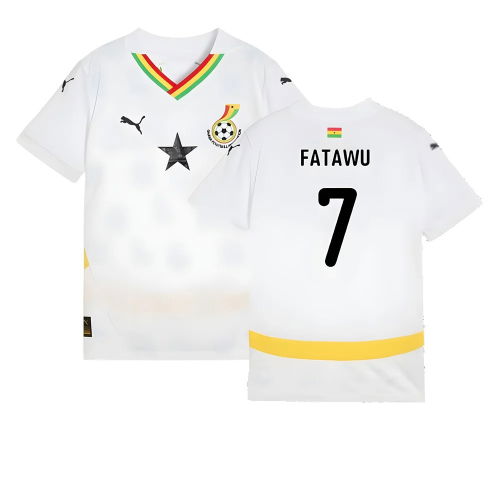 2024-2025 Ghana Home Shirt (Kids) (Fatawu 7)