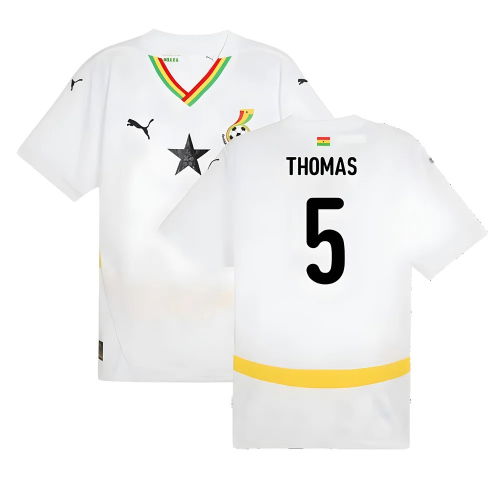 2024-2025 Ghana Home Shirt (Thomas 5)
