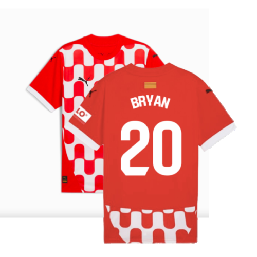 2024-2025 Girona Home Shirt (Bryan 20)