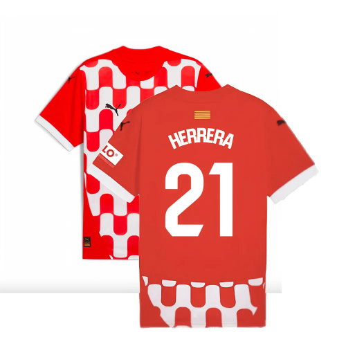 2024-2025 Girona Home Shirt (Herrera 21) 2024-2025 Girona Home Shirt (Herrera 21)