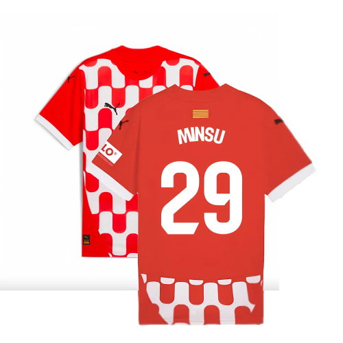 2024-2025 Girona Home Shirt (Minsu 29) 2024-2025 Girona Home Shirt (Minsu 29)