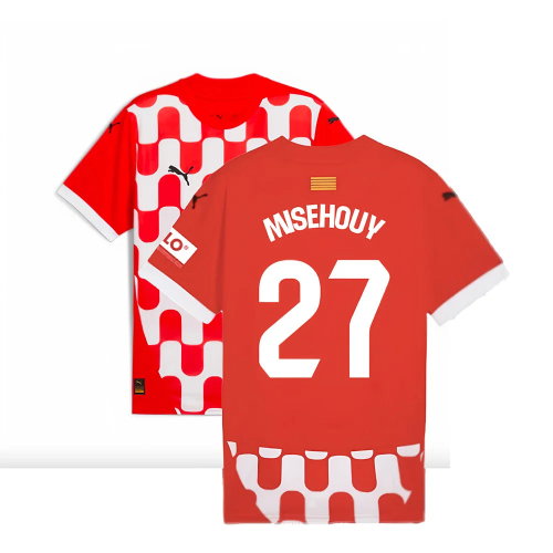 2024-2025 Girona Home Shirt (Misehouy 27) 2024-2025 Girona Home Shirt (Misehouy 27)