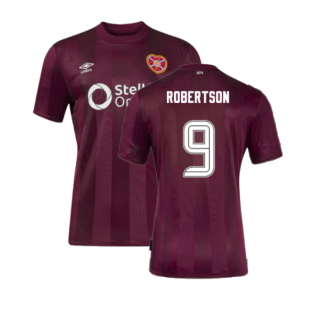 2024-2025 Hearts Home Shirt (Robertson 9)