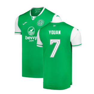 2024-2025 Hibernian Home Shirt (Youan 7)