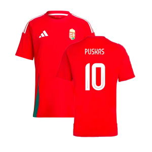 2024-2025 Hungary Home FAN Shirt (PUSKAS 10)