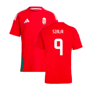 2024-2025 Hungary Home FAN Shirt (SZALAI 9)