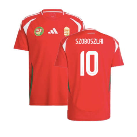 2024-2025 Hungary Home Shirt (SZOBOSZLAI 10)