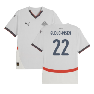 2024-2025 Iceland Away Shirt (Gudjohnsen 22)