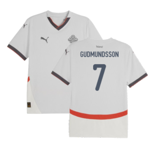 2024-2025 Iceland Away Shirt (Gudmundsson 7)