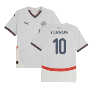2024-2025 Iceland Away Shirt (Your Name)