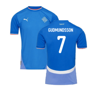2024-2025 Iceland Home Shirt (Gudmundsson 7)