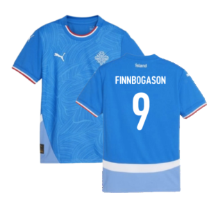 2024-2025 Iceland Home Shirt (Kids) (Finnbogason 9)
