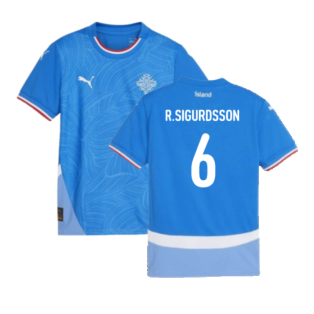 2024-2025 Iceland Home Shirt (Kids) (R.Sigurdsson 6)