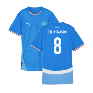 2024-2025 Iceland Home Shirt (Ladies) (B.Bjarnason 8)