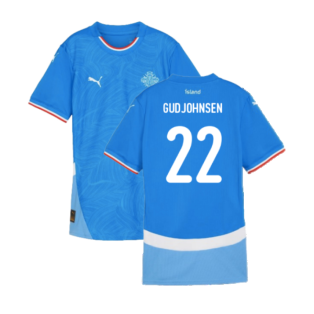 2024-2025 Iceland Home Shirt (Ladies) (Gudjohnsen 22)
