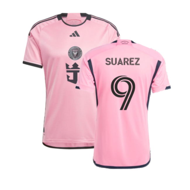 2024-2025 Inter Miami Authentic Home Shirt (Suarez 9)