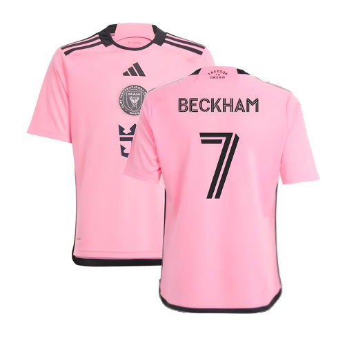2024-2025 Inter Miami Home Shirt (Kids) (Beckham 7)