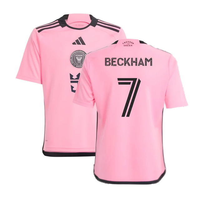 2024-2025 Inter Miami Home Shirt (Kids) (Beckham 7)