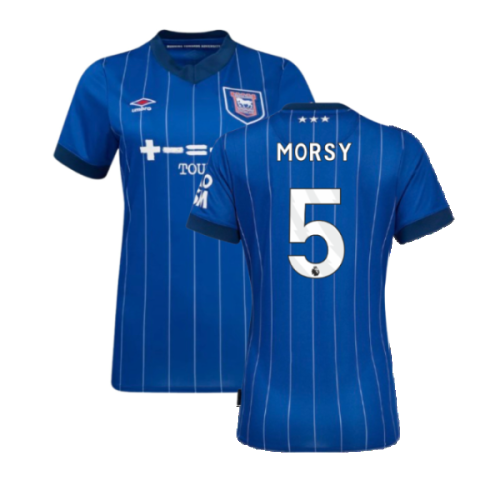 2024-2025 Ipswich Town Home Shirt (Womens) (Morsy 5)