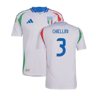 2024-2025 Italy Authentic Away Shirt (CHIELLINI 3)