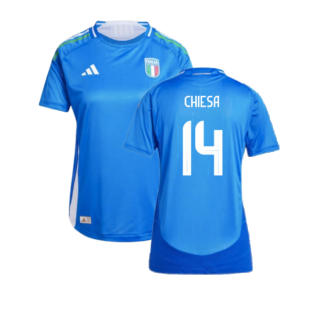 2024-2025 Italy Authentic Home Shirt (Ladies) (CHIESA 14)