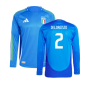 2024-2025 Italy Authentic Long Sleeve Home Shirt (DI LORENZO 2)