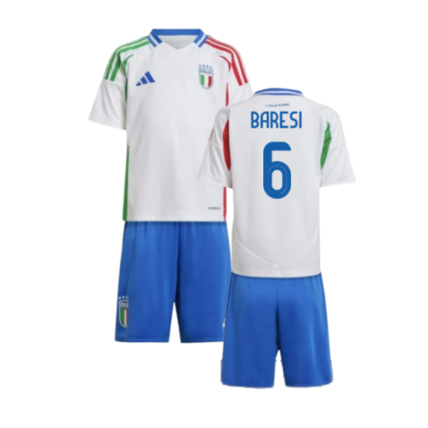 2024-2025 Italy Away Mini Kit (BARESI 6)