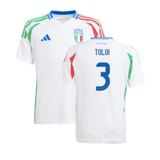 2024-2025 Italy Away Shirt (Kids) (TOLOI 3)