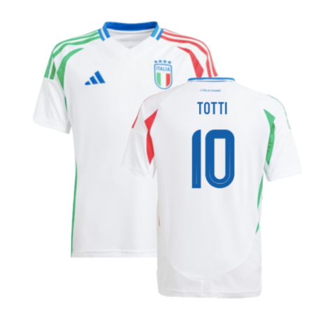 2024-2025 Italy Away Shirt (Kids) (TOTTI 10)