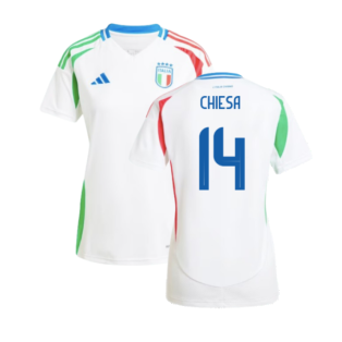 2024-2025 Italy Away Shirt (Ladies) (CHIESA 14)