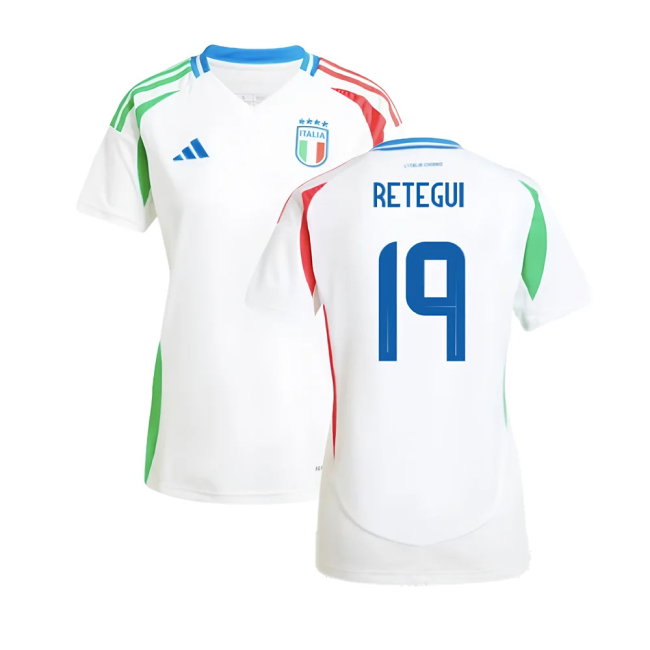 2024-2025 Italy Away Shirt (Ladies) (RETEGUI 19)