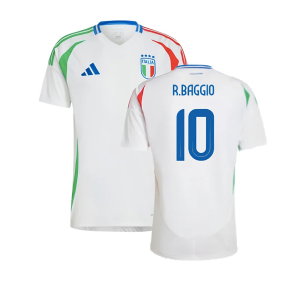 2024-2025 Italy Away Shirt (R.BAGGIO 10)