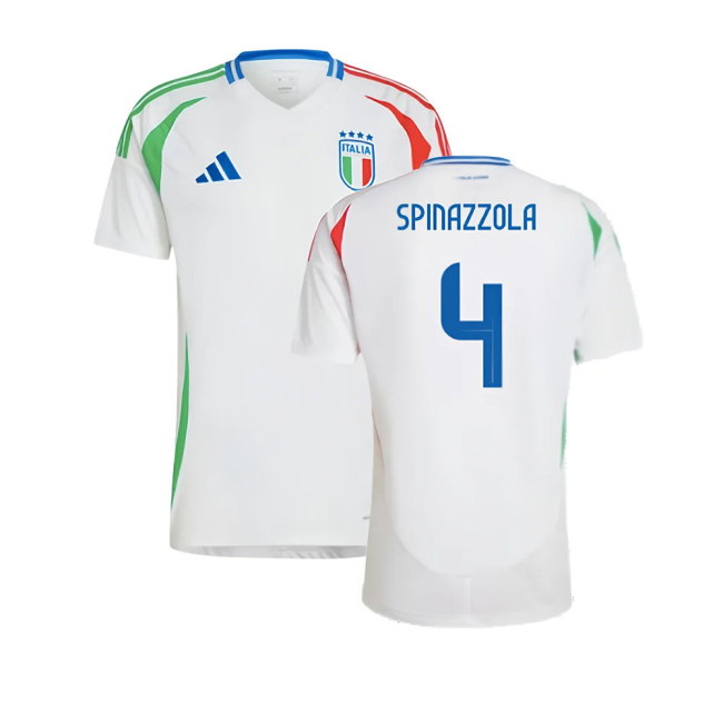 2024-2025 Italy Away Shirt (SPINAZZOLA 4)