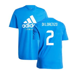 2024-2025 Italy DNA Graphic Tee (Blue) (DI LORENZO 2)