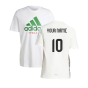 2024-2025 Italy DNA Graphic Tee (White) (Your Name)