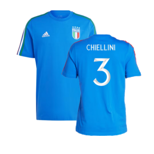 2024-2025 Italy DNA Tee (Blue) (CHIELLINI 3)