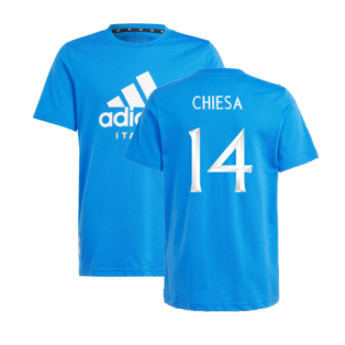 2024-2025 Italy DNA Tee (Blue) - Kids (CHIESA 14)