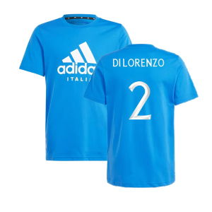 2024-2025 Italy DNA Tee (Blue) - Kids (DI LORENZO 2)