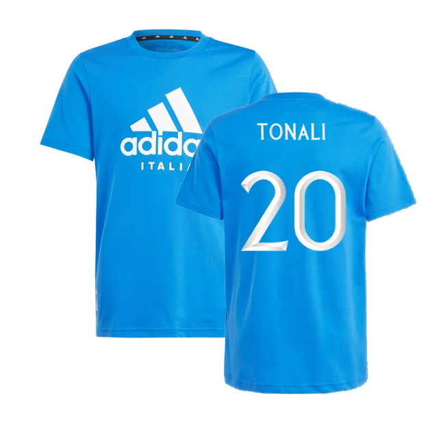 2024-2025 Italy DNA Tee (Blue) - Kids (TONALI 20)