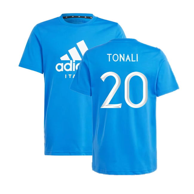 2024-2025 Italy DNA Tee (Blue) - Kids (TONALI 20)