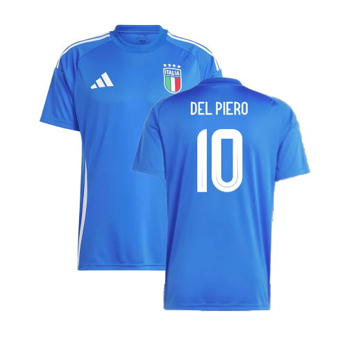 2024-2025 Italy Home Fan Jersey (DEL PIERO 10) 2024-2025 Italy Home Fan Jersey (DEL PIERO 10)